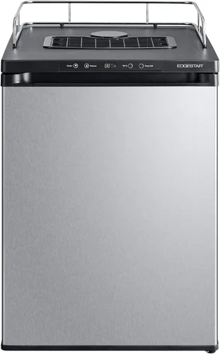 Vista 7 de EdgeStar BR3002 Refrigerador de conversión Kegerator de 24 pulgadas de ancho para barriles de tamaño completo con modo de enfriamiento profundo