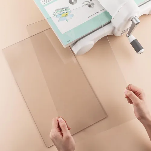 Vista 8 de 2 unidades/1 par de almohadillas de corte compatibles con máquina de troquelado BSP y BS Switch Plus, placas de corte de plástico de policarbonato