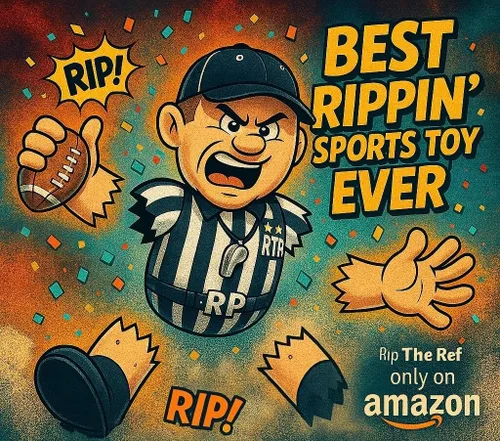 Vista 4 de ¡El mejor juguete deportivo de rasgado de todos los tiempos! Rip The Ref