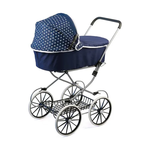 Vista 5 de Carrito para Muñecas Reig Classic Deluxe 70 x 42 x 89 cm Azul