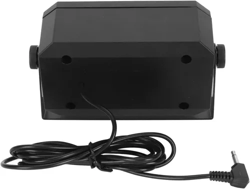 Vista 7 de Altavoz rectangular de comunicaciones externas para CB, jamón, radio GMRS y escáneres policiales con soporte giratorio, 2-3/4" x 4-1/2