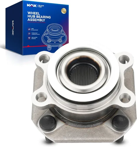 Vista 106 de KAX 510063 Rodamiento de rueda delantera compatible con Toyota Camry 2004-2017, Ford Edge 2007-2014, Toyota Sienna 2004-2010, conjunto de cubo