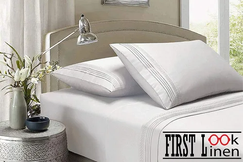 Vista 4 de 1Pc Ruffled Bed Skirt Twin Size Black Color 14 Inch Drop 600 Thread Count Dust Ruffle with Platform, Wrinkle and Fade Resistant