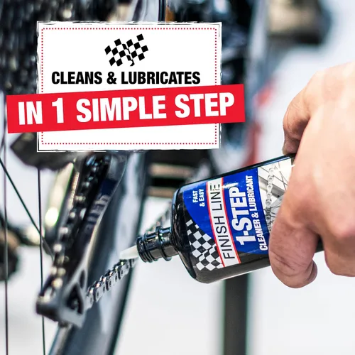 Vista 2 de Finish Line limpiador y lubricante para cadena de bicicleta aceites de bicicleta