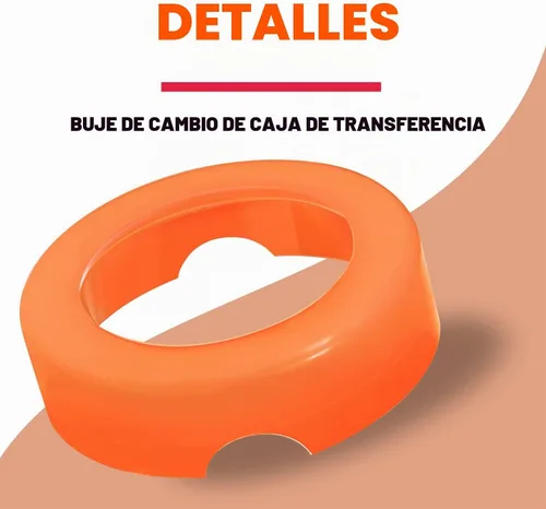 Vista 3 de Kit de bujes de palanca de cambios de caja de transmisión y transferencia de poliuretano para Suzuki Samurai 86-95