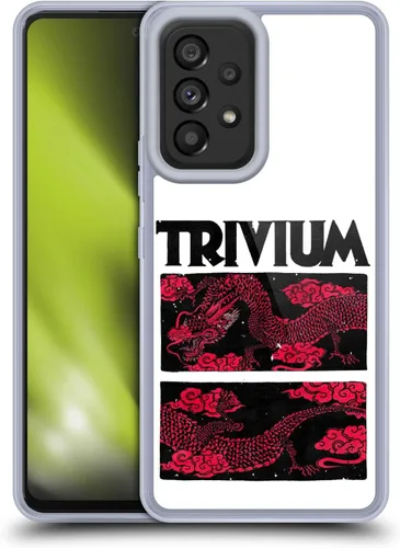 Vista 19 de Head Case Designs Officially Licensed Trivium Big Dragon Graphics Gel Case [Military Grade Protection] Compatible with Samsung Galaxy A53 5G (2022)