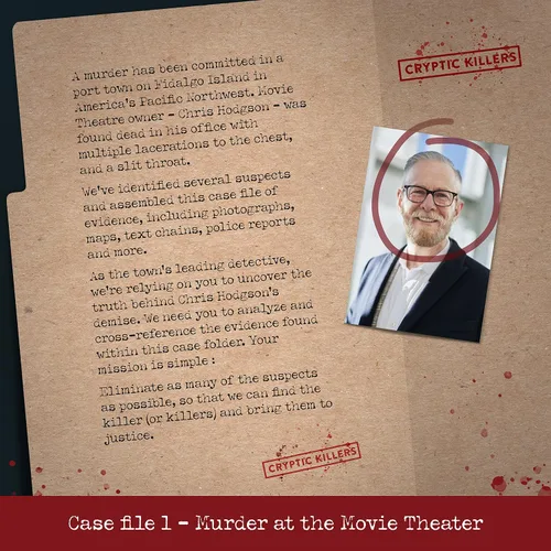 Vista 3 de Cryptic Killers Bundle #1 - Juego de misterio sin resolver de asesinato no resuelto - Investigación de archivos de casos sin resolver