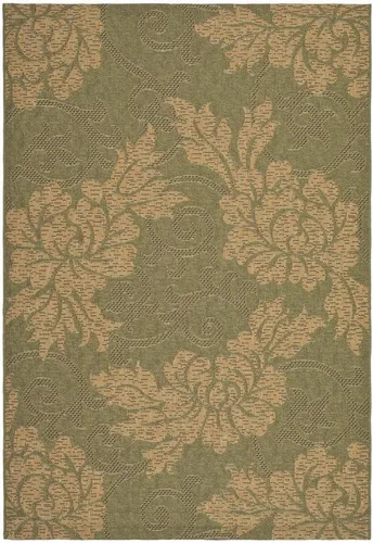 Vista 17 de SAFAVIEH Courtyard Collection CY6957 - Alfombra de pasillo de 2 pies 3 pulgadas x 6 pies 7 pulgadas, color ladrillo natural para interiores