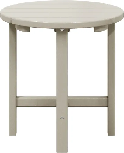 Vista 49 de WestinTrends Malibu - Mesa auxiliar cuadrada para exterior para silla Adirondack, teca