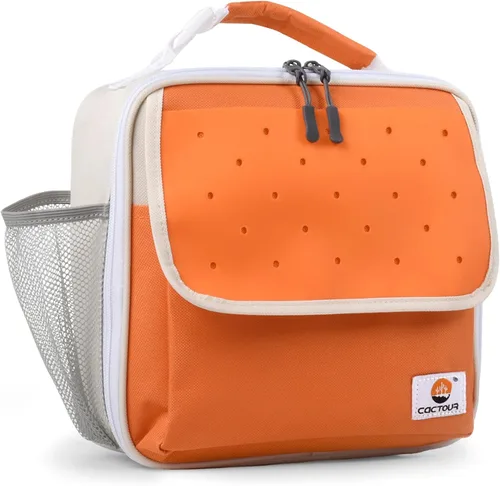 Vista 8 de CaCTOUR Lonchera para Niños, 2 Paquetes Bolsa de Almuerzo Aislada para Niñas y Niños, Bolsa Suave Mini Enfriador Regreso a la Escuela Bolsa
