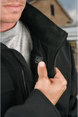 Vista 4 de DEWALT Chaqueta de concha suave calentada ligera DEWALT Juego de chaqueta de concha suave calentada ligera