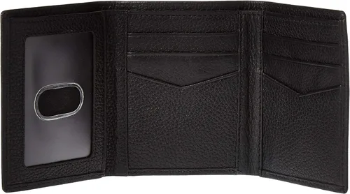 Vista 4 de Fossil Cartera triple de cuero para hombre