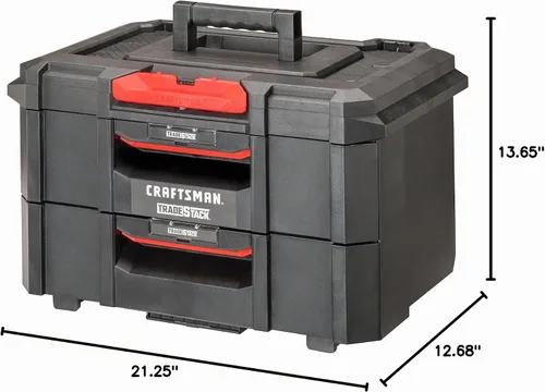 Vista 11 de CRAFTSMAN TRADESTACK Caja de herramientas, organizador de herramientas, unidad de cajón (CMST21404)