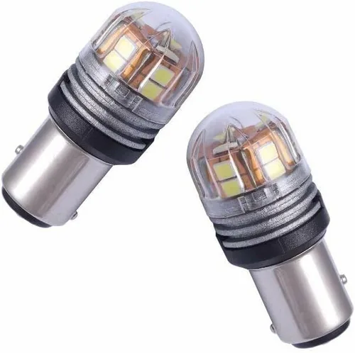 Vista 4 de Putco HC1157R Universal LumaCore 1157 Rojo - Par (x3 estroboscópicos con tope brillante)