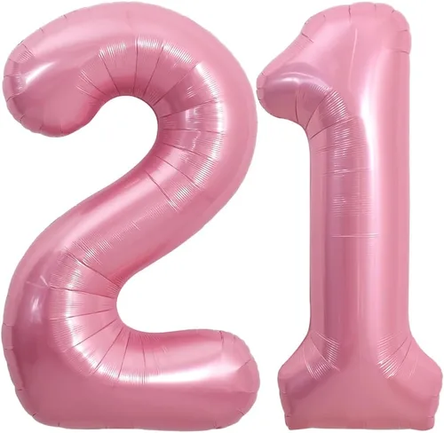 Vista 167 de Toniful - Globos de helio grandes de números del 0 al 9 de 40 pulgadas, color negro, globos digitales de número 0, globos de papel de aluminio