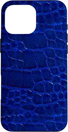 Vista 19 de Royal Ocean - Carcasa para iPhone 17, diseño de cocodrilo y cocodrilo