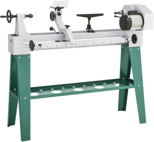 Vista 3 de Grizzly Industrial G0842-Torno de madera de 14 x 37 pulgadas con accesorio de copia