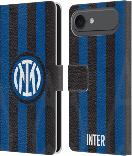 Vista 71 de Head Case Designs Officially Licensed Inter Milan Away 2025/26 Crest Kit Leather Wallet Case Compatible with Apple iPhone 11