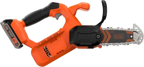 Vista 4 de BLACK+DECKER 20V MAX Kit de motosierra de poda, incluye batería y cargador (BCCS320C1)