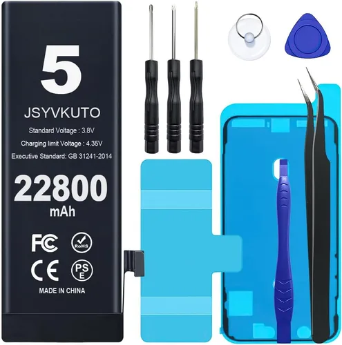 Vista 11 de Batería de 22800 mAh para iPhone 11, nueva batería de repuesto de 0 ciclos de mayor capacidad para iPhone 11 con juego completo de herramientas