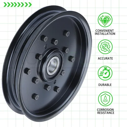 Vista 9 de AUC16698 Polea tensora para John Deere Z225 Z425 Z445 265 345 2-1 Paquete