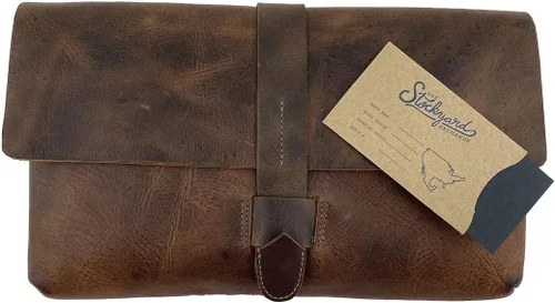 Vista 8 de Hide & Drink, Bolso de embrague de cuerobolso de manoorganizador de accesoriosbolso del teléfonocaso, hecho a mano Incluye 101 años de garantía