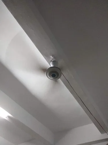 Vista 3 de ventilador de techo de 28 pulgadas, 12 V CC, ventilador de techo con batería de 12 V
