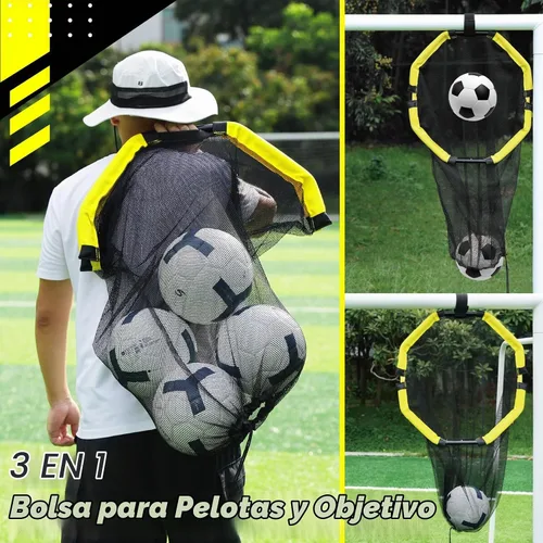 Vista 9 de Happy Jump 3 en 1 Fútbol Target Net Practice