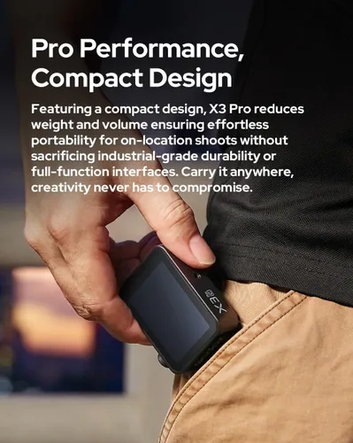 Vista 8 de Godox X3 Pro N X3Pro N TTL Disparador de flash inalámbrico para Nikon, transmisor de pantalla táctil 2.4G con control de aplicación Bluetooth