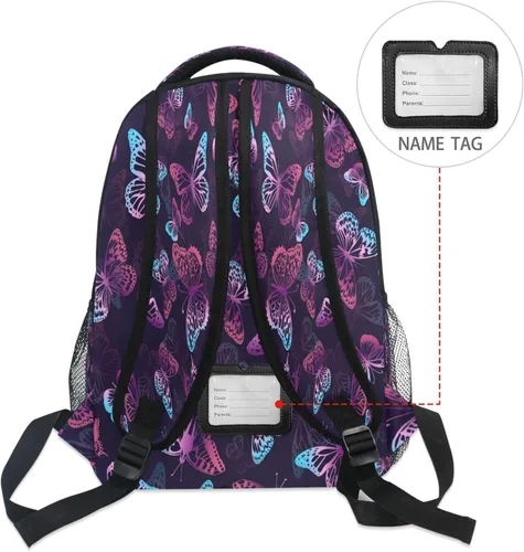 Vista 6 de Kcldeci Mochila para niños y niñas, mochilas escolares, A03, Mochilas Daypack