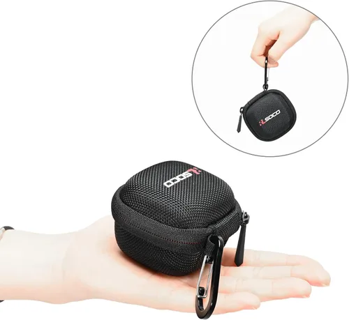 Vista 5 de RLSOCO Funda de transporte para JBL Tune 225TWS/Tour PRO+/Live PRO+ True Wireless Earbud Auriculares - Negro (solo funda)