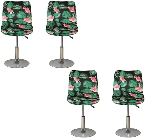 Vista 93 de American Eagle - Juego de 2 fundas para taburetes de bar para sillas de comedor, impermeables, antideslizantes, tamaño universal