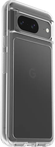 Vista 2 de OtterBox Funda transparente para Google Pixel 8 Symmetry Series: transparente, ultra elegante, compatible con carga inalámbrica, bordes elevados que