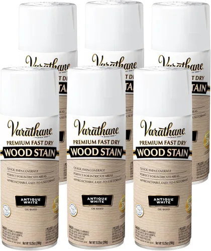 Vista 16 de Varathane Premium - Tinte para madera de secado rápido en aerosol, 10.25 onzas, ébano