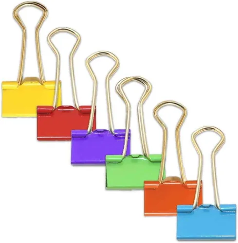 Vista 20 de Broches aprietapapeles JAM Paper®, Blanco