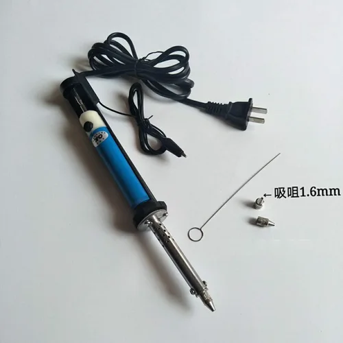 Vista 3 de ZHONGJIUYUAN Soldador Soldador Soldador Desoldar Bomba Kit de Herramientas de Eliminación 220V 30W
