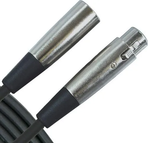 Vista 2 de Paquete de 2 cables de micrófono Studio Z de 20 pies, cables XLR de micrófono de baja Z, audio equilibrado macho a hembra, sin oxígeno, cobre