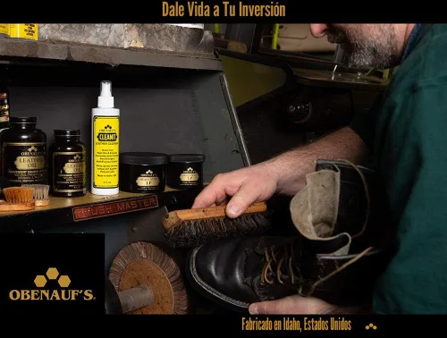 Vista 3 de Obenauf's Heavy Duty LP Conservador de Cuero (4oz) - Aceite de Cera de Abeja 100% Natural - Rejuvenecer, Restaurar y Preservar Botas, Chaquetas