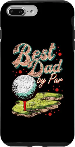 Vista 9 de iPhone 15 Best Dad By Par Golf Golfer Golfing Cute Funny Fan Gag Case