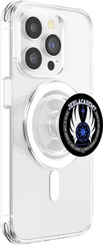 Vista 3 de Star Wars Jedi Academy Logo Est. 4000 BBY PopSockets MagSafe PopGrip para iPhone