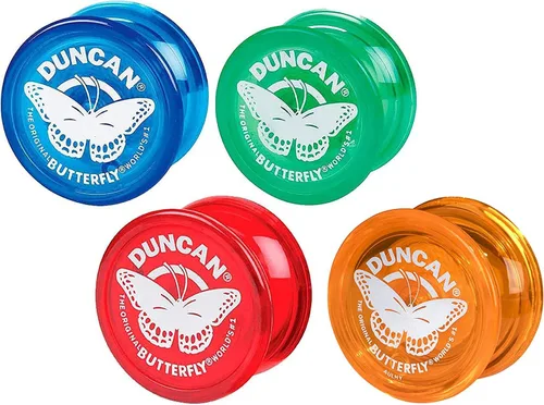 Vista 2 de Duncan Butterfly lot - Cuatro nuevos yoyós - ¡Cuerdas GRATIS! (Los colores varían)