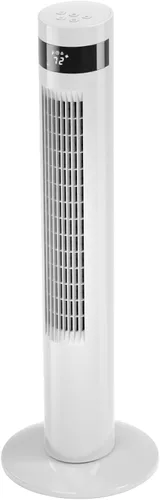 Vista 18 de Antarctic Star Ventilador de torre Ventilador oscilante de 85°, enfriamiento silencioso, temporizador de 12 horas, control remoto, sin aspas