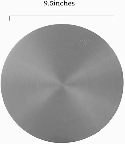 Vista 9 de Difusor de calor para estufa de gas, accesorios de utensilios de cocina, difusor de estufa para protección de ollas, bandeja redonda