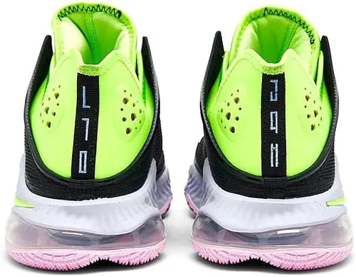 Vista 4 de Nike Hombres Lebron 19, NegroAmarillo