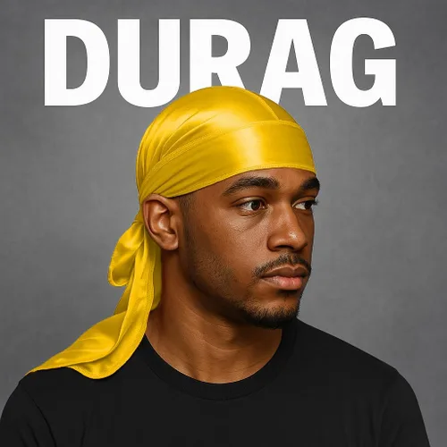 Vista 5 de Premium Durag Pack for Men, Silky Doo Rag for 360 540 720 Waves