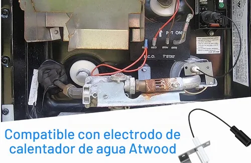Vista 5 de 93868 Electrodo de encendido para calentador de agua con sonda de chispa, piezas de repuesto para calentador de agua RV, sonda de chispa de sensor