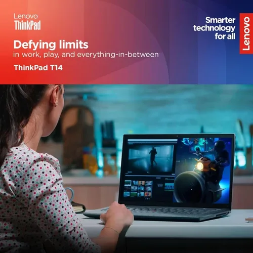 Vista 6 de Lenovo ThinkPad T14 - Laptop de negocios, Intel Core i7, 40 GB de RAM, SSD