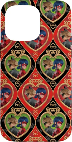 Vista 20 de Funda roja y verde para iPhone SE (2020) / 7 / 8 Miraculous Ladybug and Cat Noir The Movie
