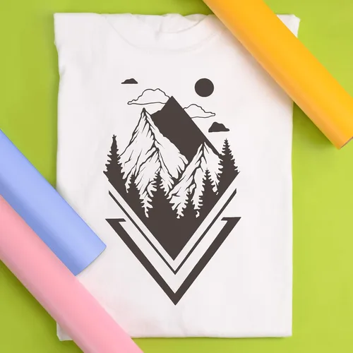 Vista 4 de Siser - Rollo de vinilo de transferencia de calor EasyWeed, compatible con Siser, Cricut, Silhouette y otras cortadoras profesionales, Certificado