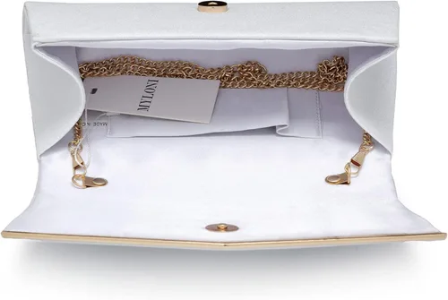 Vista 5 de Bolsos de mano brillantes para mujer, bolso de noche para mujer, bolso de mano para mujer, bolso de mano para fiesta, graduación, boda